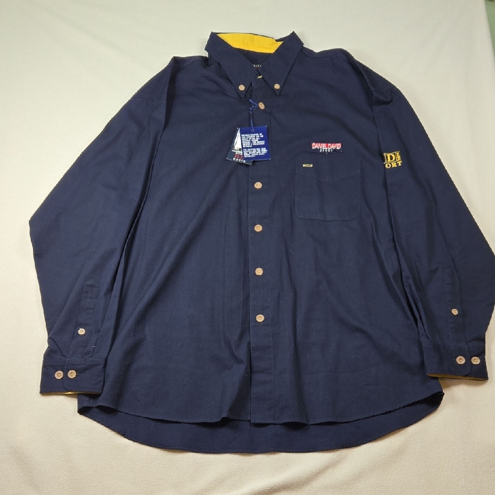Navy Blue Men's Shirt